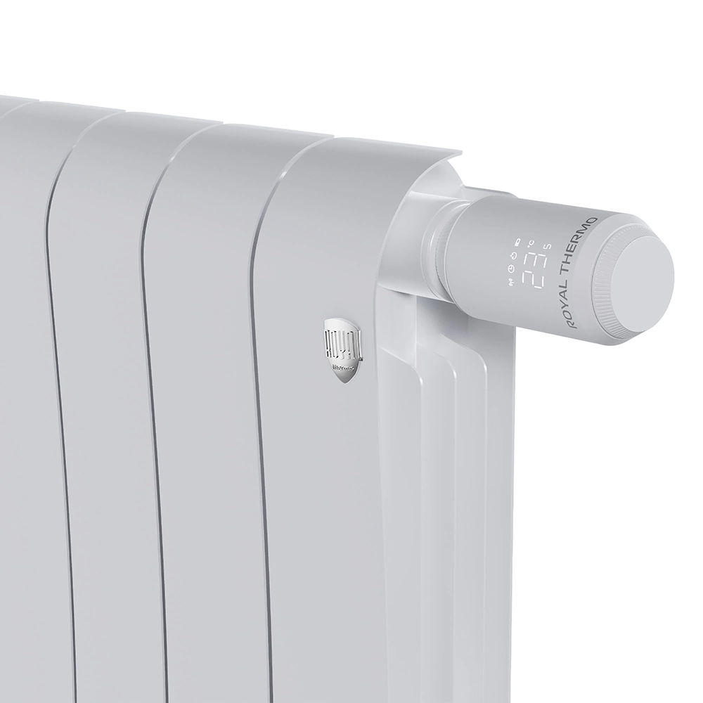Головка термостатическая электронная белая M30x1,5 Royal Thermo Smart Heat