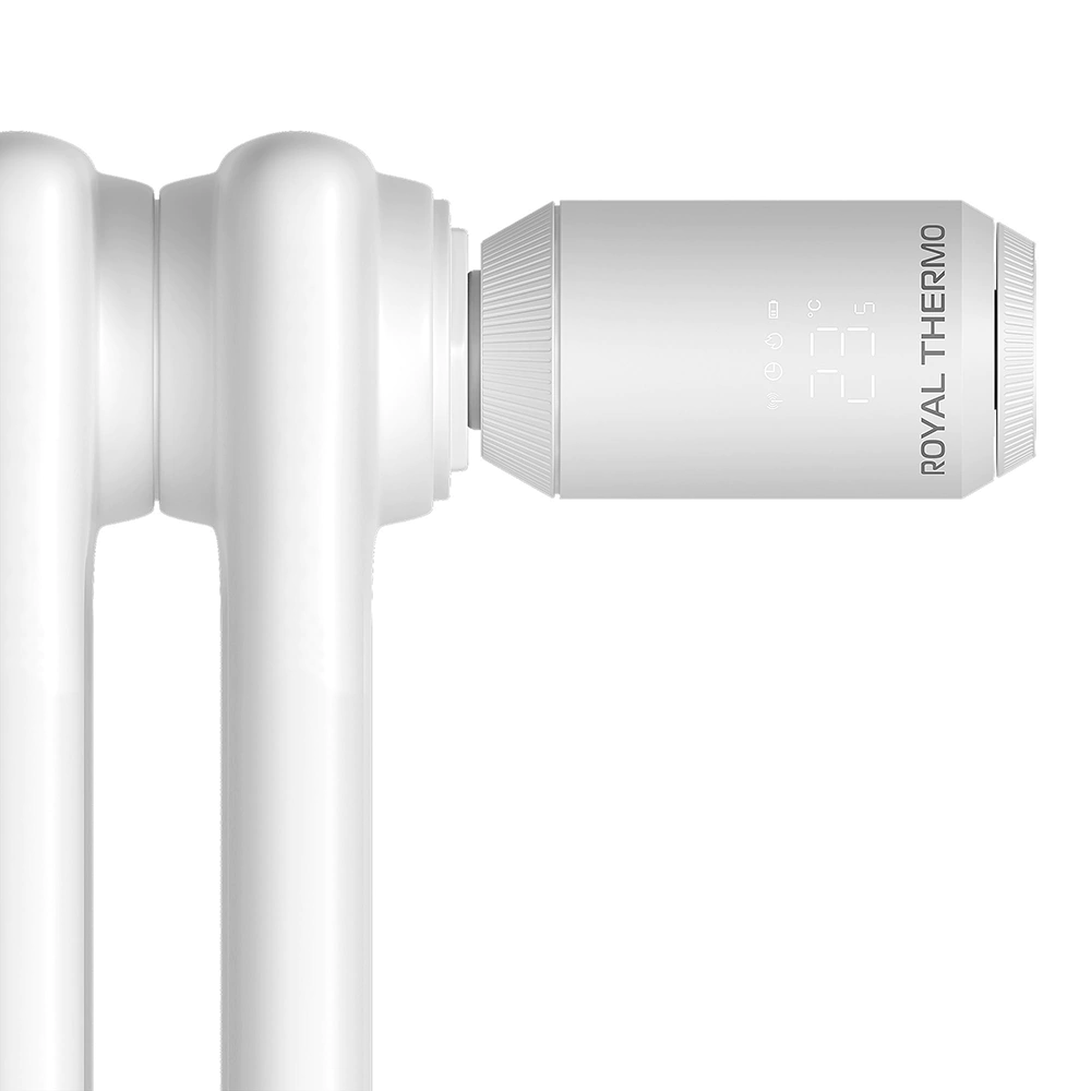 Головка термостатическая электронная белая M30x1,5 Royal Thermo Smart Heat