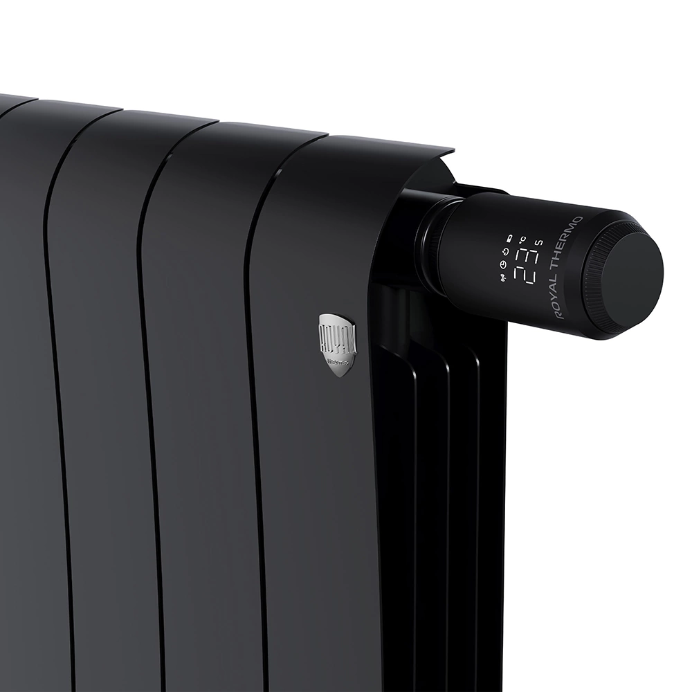 Головка термостатическая электронная черная M30x1,5 Royal Thermo Smart Heat