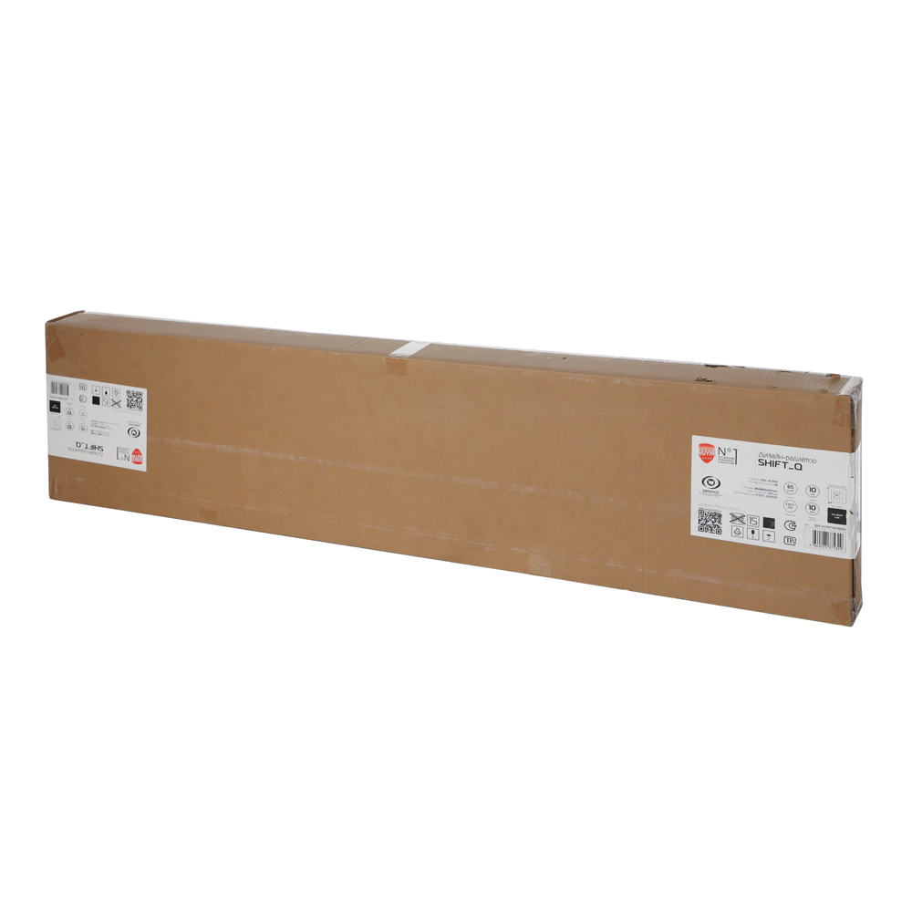 Радиатор стальной трубчатый 1800х365 мм 8 секций нижнее подключение черный Royal Thermo Shift Q30