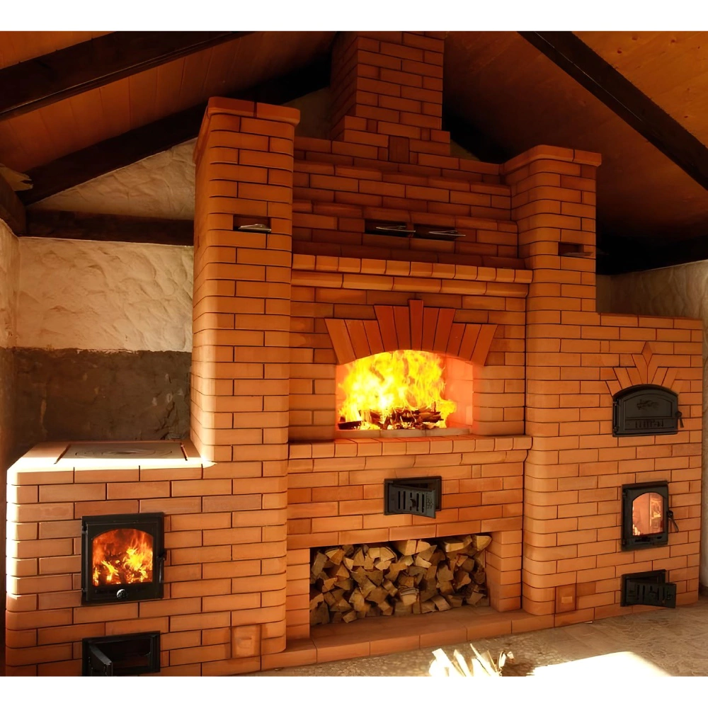 Кирпич рядовой керамический профильный М200 Карниз 250x120x65 мм ГОСТ-530-2012