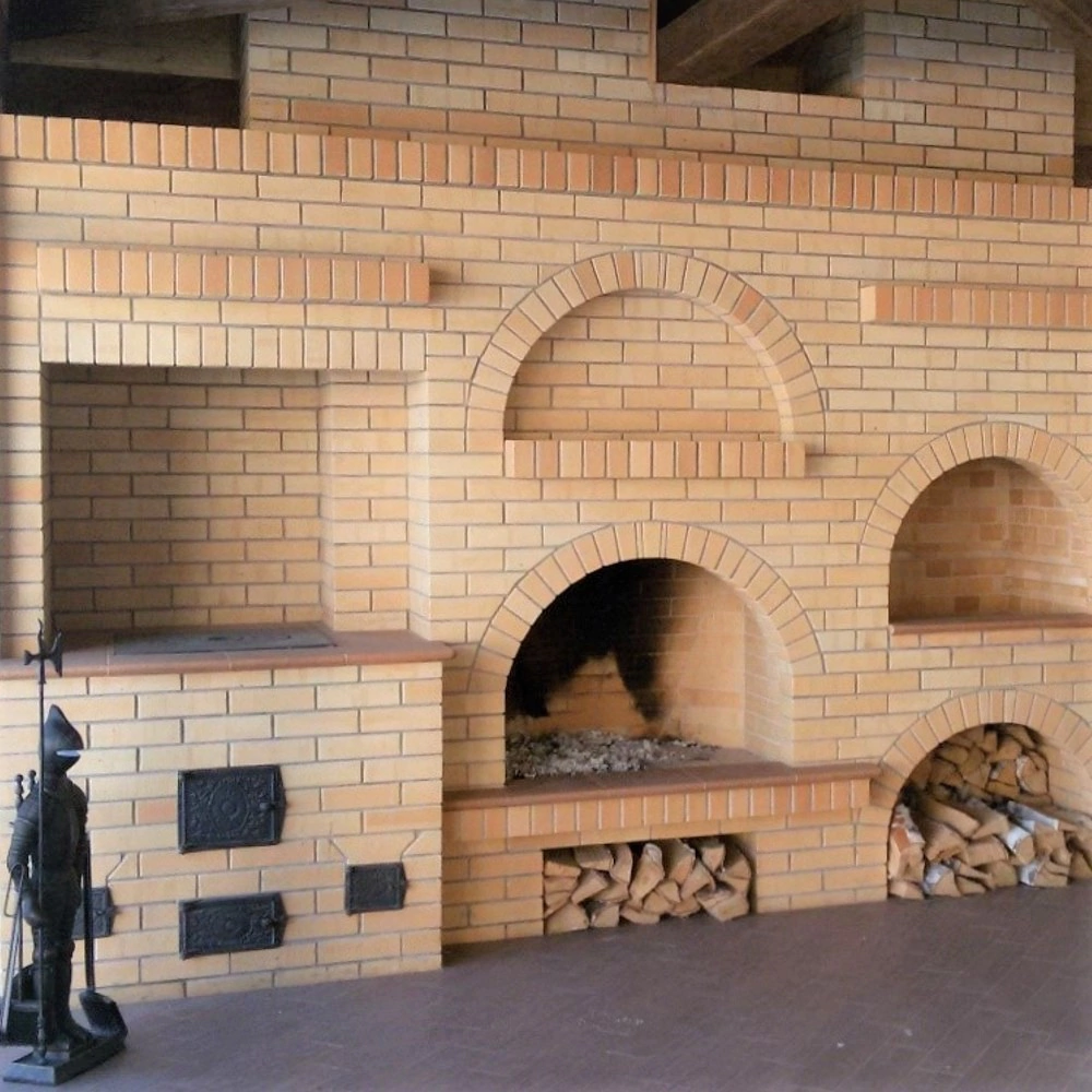 Кирпич рядовой шамотный ШБ-8 250х124х65 мм