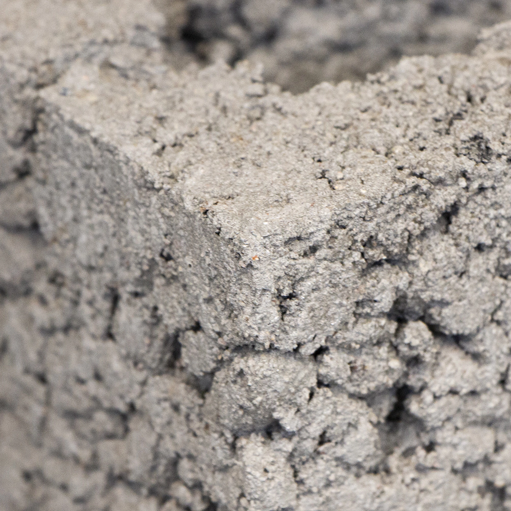 Блок керамзитобетонный одноканальный 300x195x190 мм