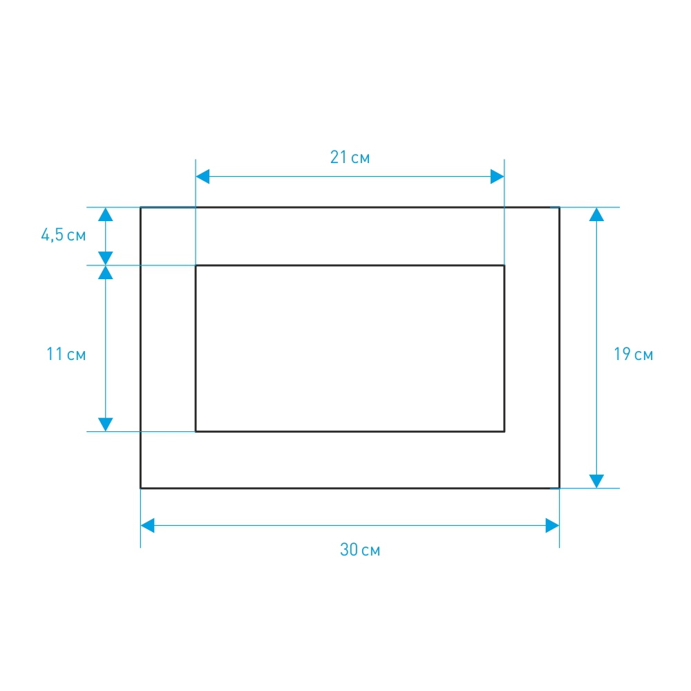 Блок керамзитобетонный одноканальный 300x195x190 мм