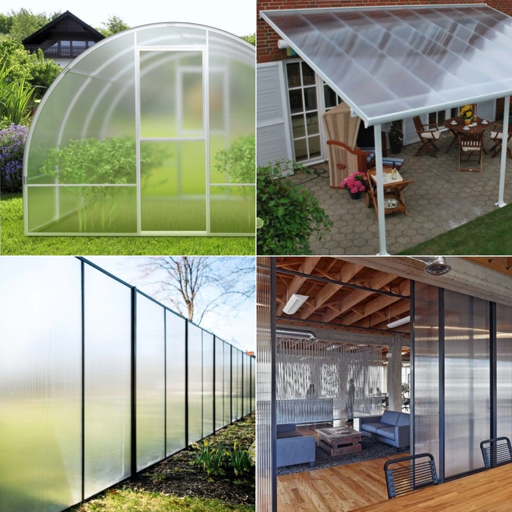 Сотовый поликарбонат 6 мм Rational 2,1x6 м ТУ прозрачный