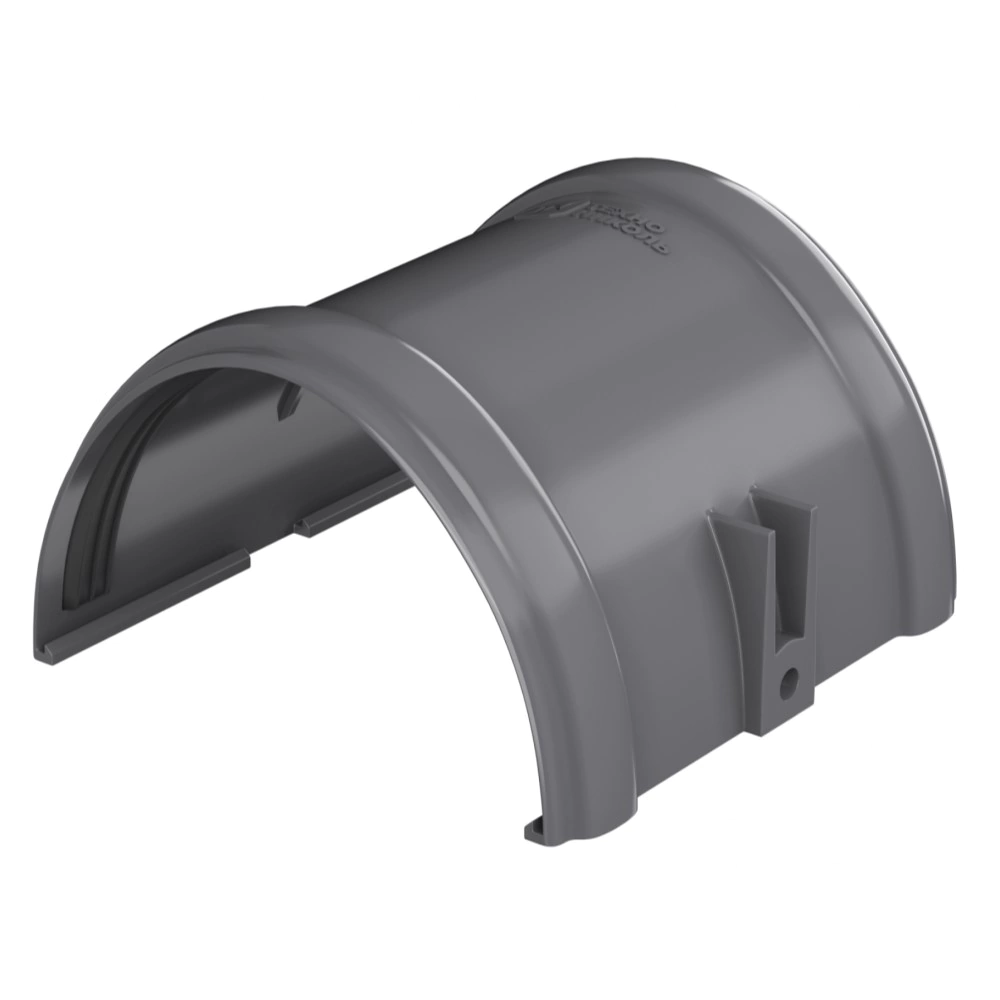 Соединитель желоба 125 мм графит RAL 7024 ТЕХНОНИКОЛЬ