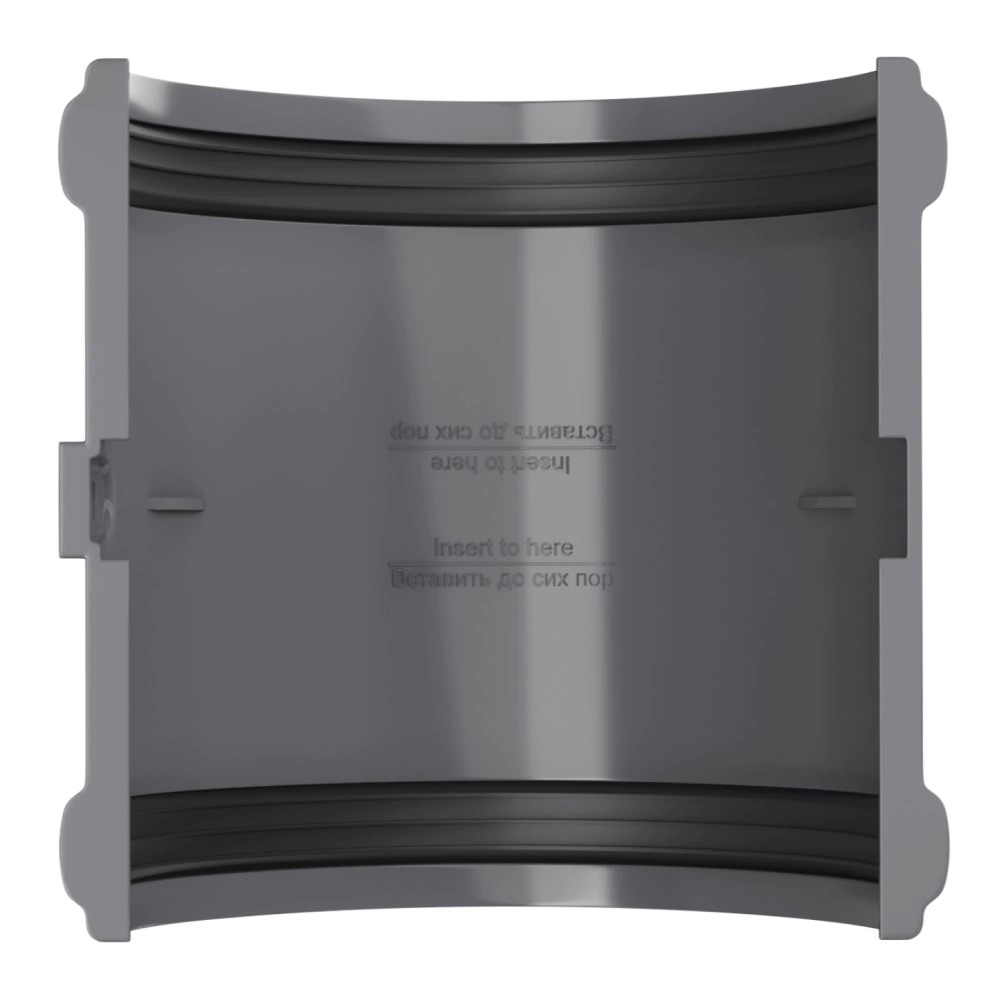 Соединитель желоба 125 мм графит RAL 7024 ТЕХНОНИКОЛЬ