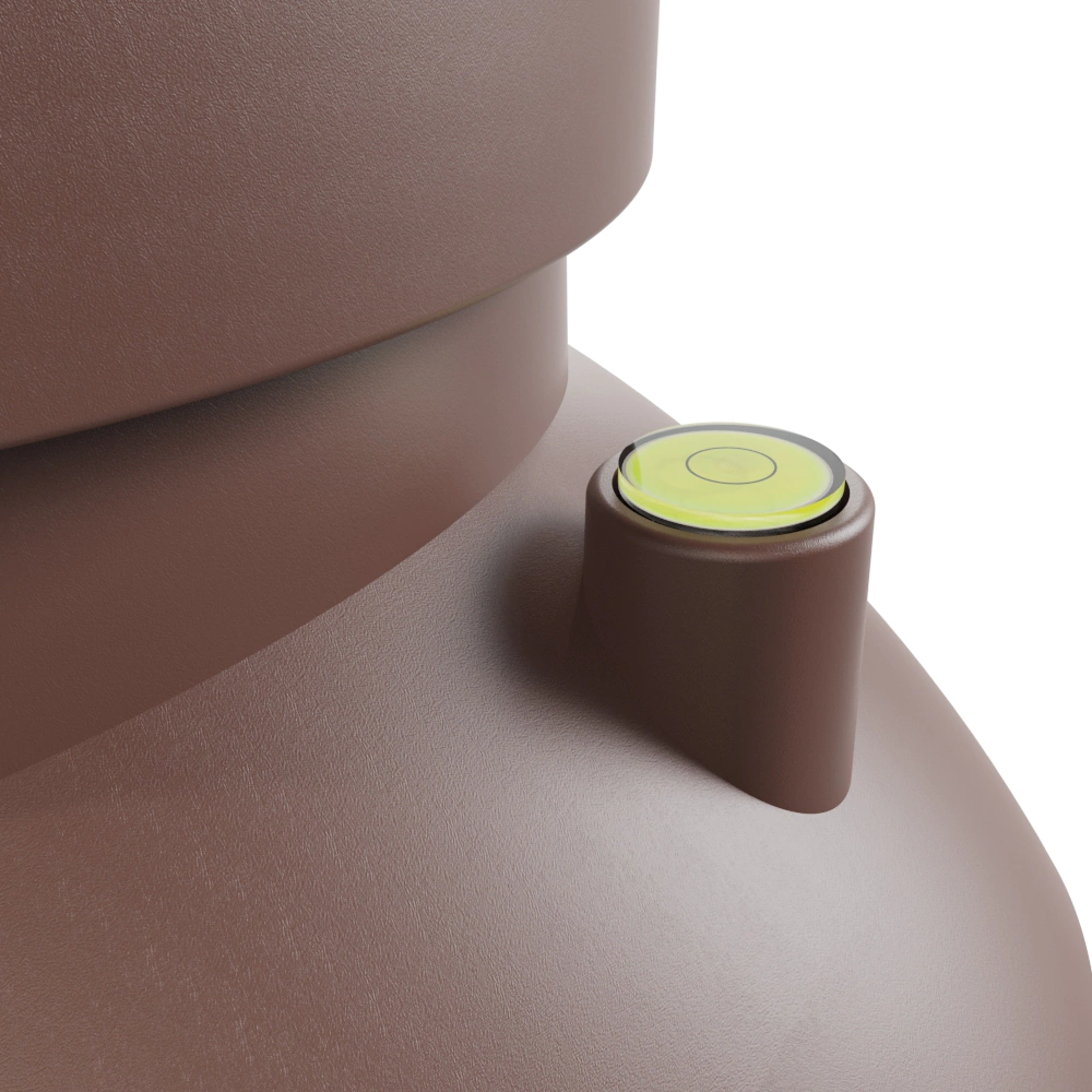 Комплект вентвыхода для битумной черепицы изолированный 110мм коричневый RAL 8017 Viotto