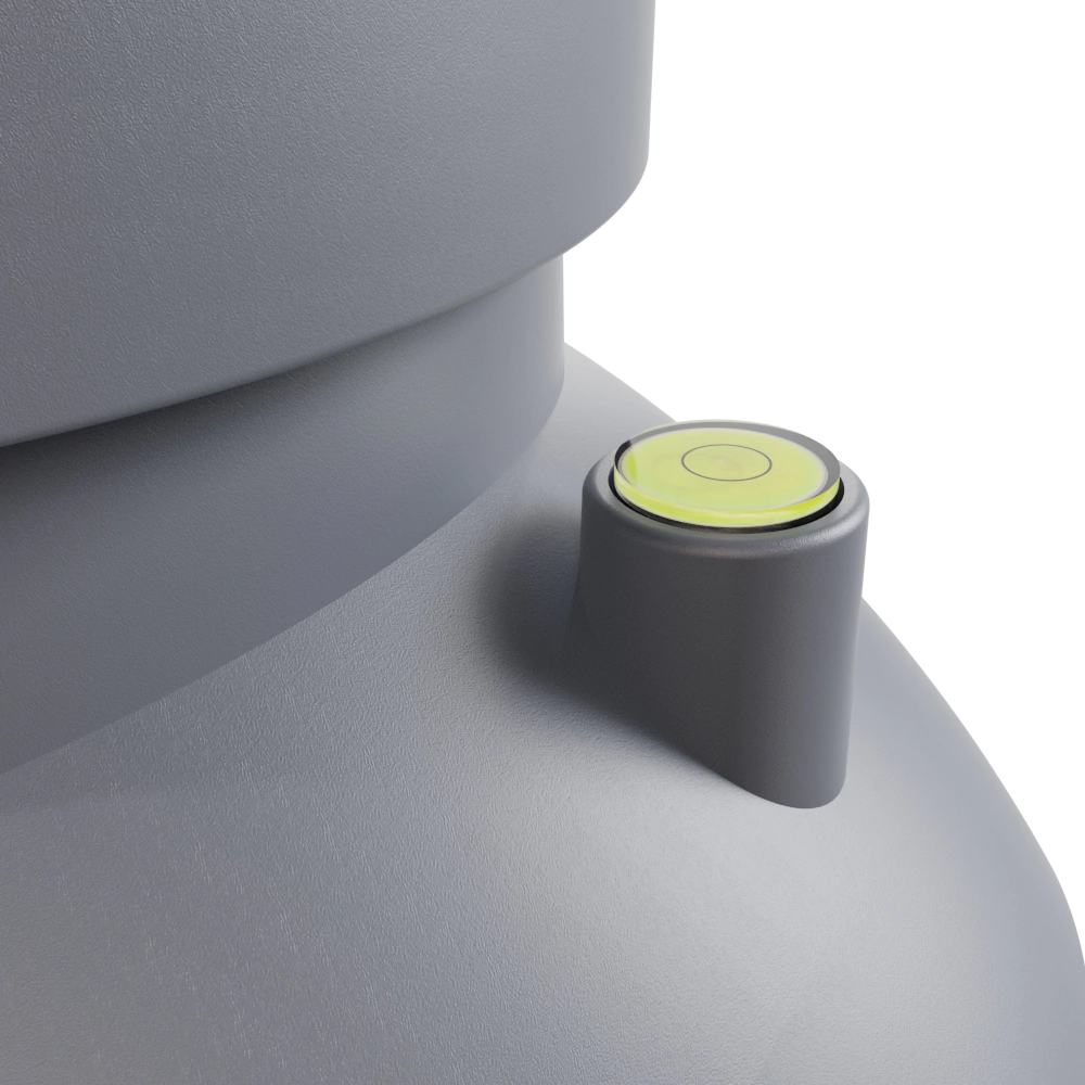 Комплект вентвыхода для битумной черепицы изолированный 110 мм серый 7024 Viotto