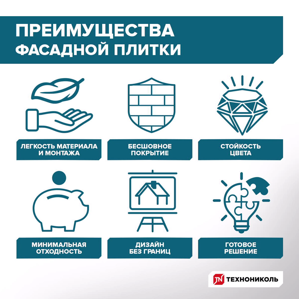 Фасадная плитка ТЕХНОНИКОЛЬ HAUBERK Античный кирпич 2 м2