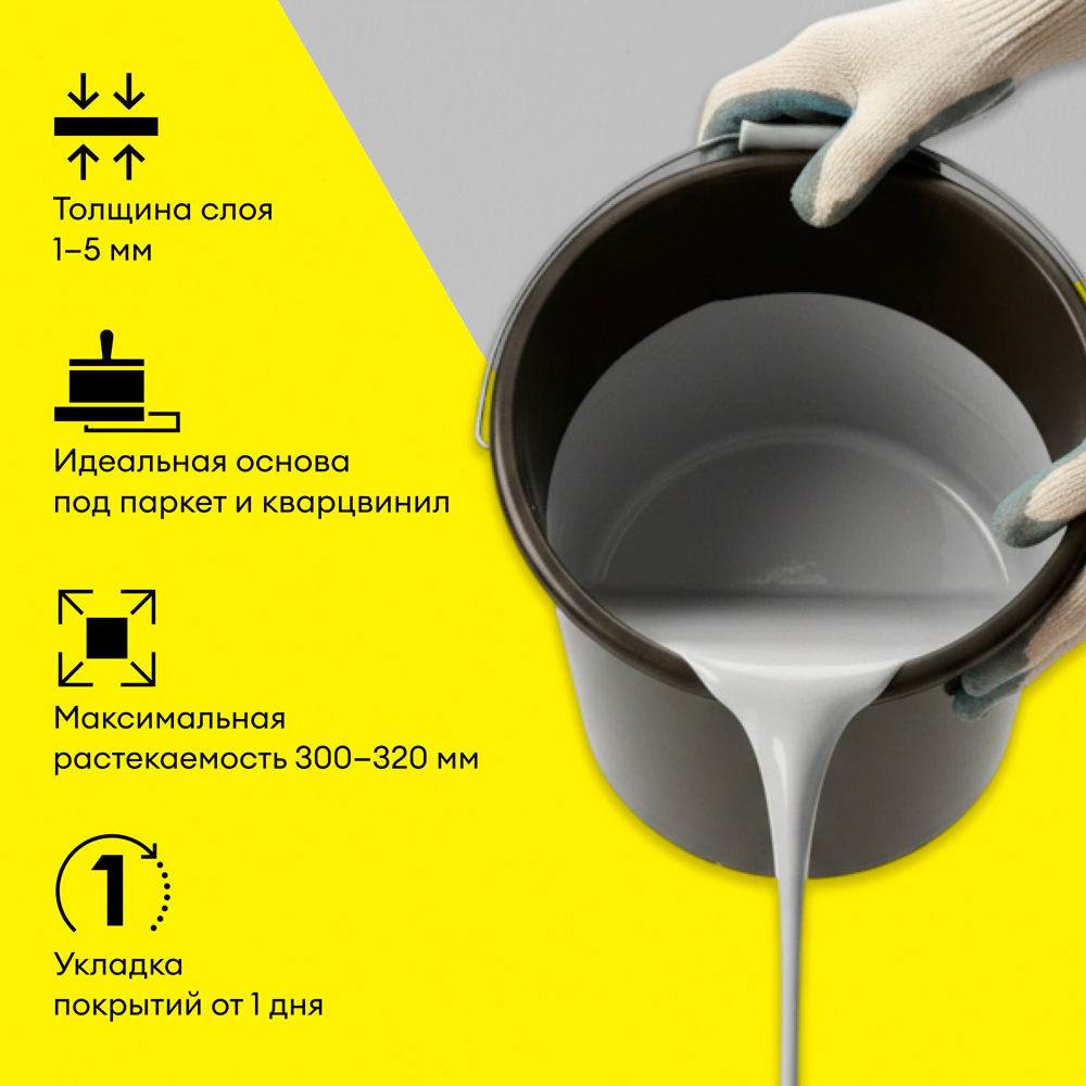 Наливной пол Vetonit 3000 1-5 мм 20 кг