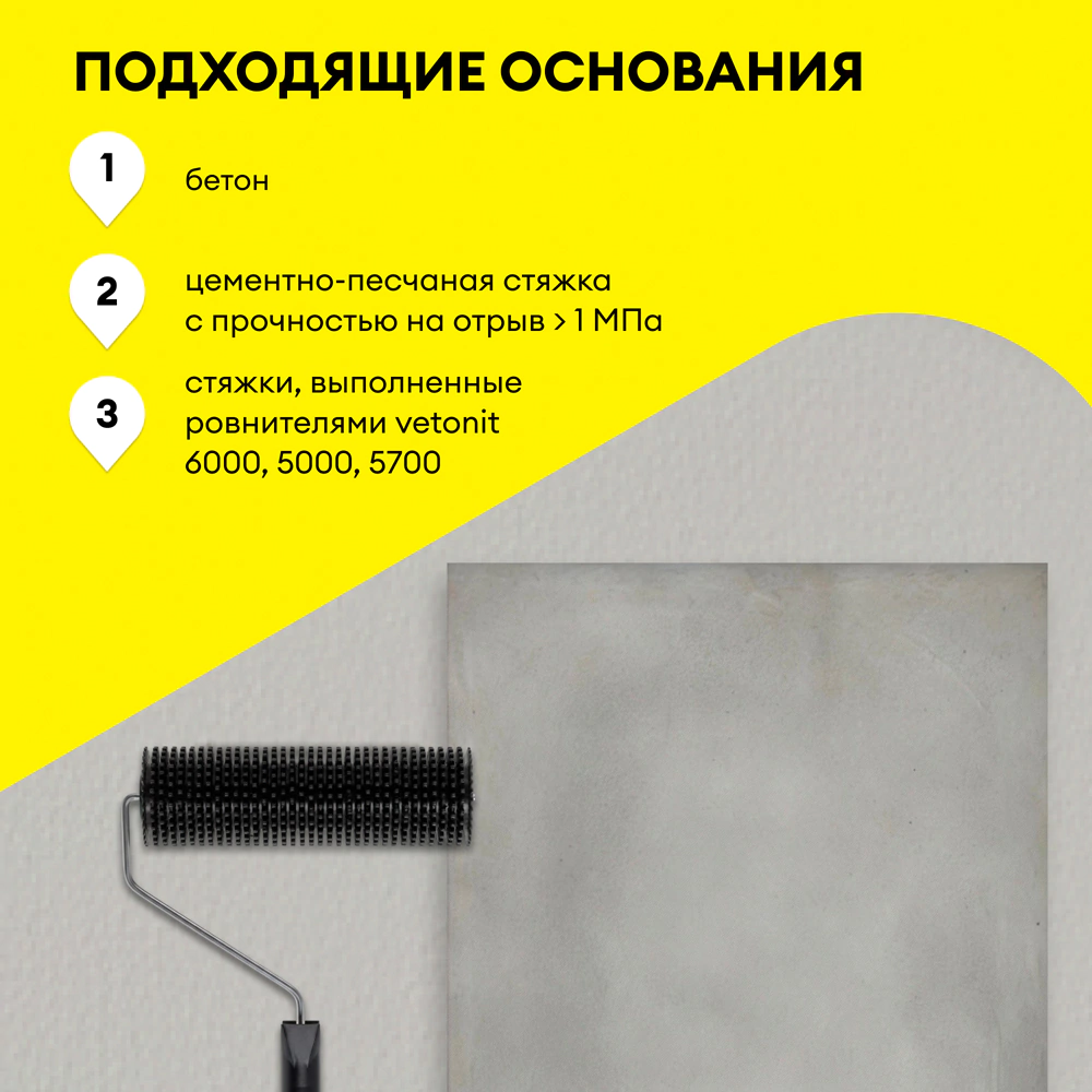 Наливной пол Vetonit 3000 1-5 мм 20 кг
