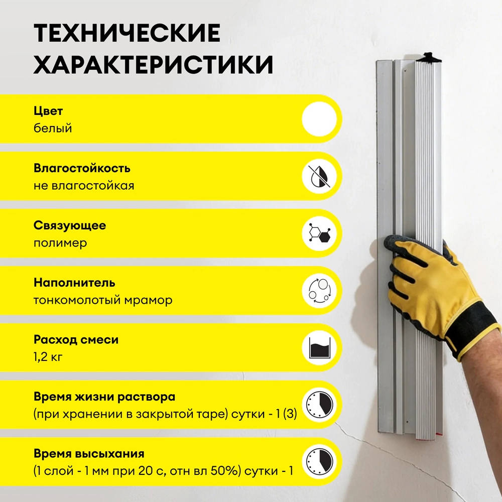 Полимерная шпаклевка 20 кг Vetonit LR+