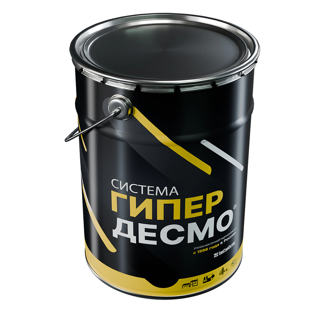 Мастика полиуретановая 6 кг белая Гипердесмо