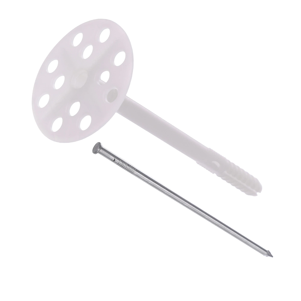 Дюбель для минеральной ваты с металлическим стержнем D10х140 мм 50 шт ПАК SТI-140M-TERMO