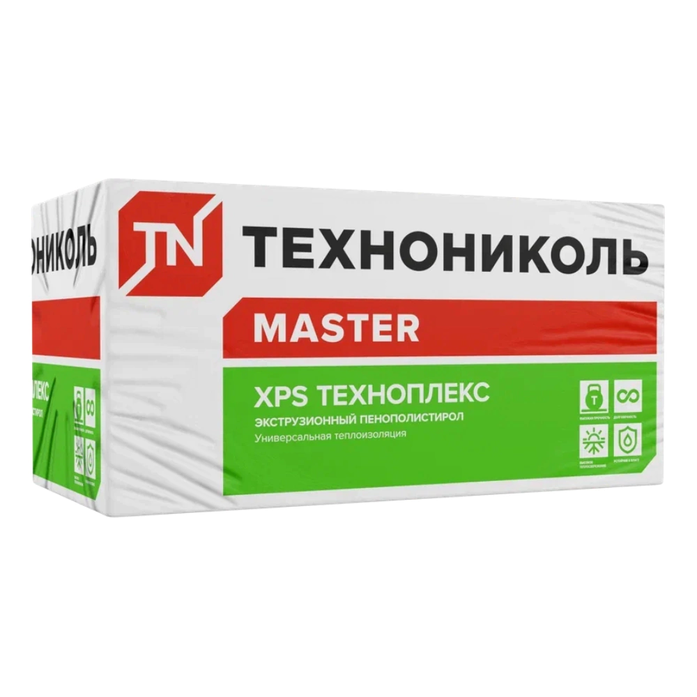 Экструдированный пенополистирол 40 мм 1180x580 мм ТЕХНОПЛЕКС