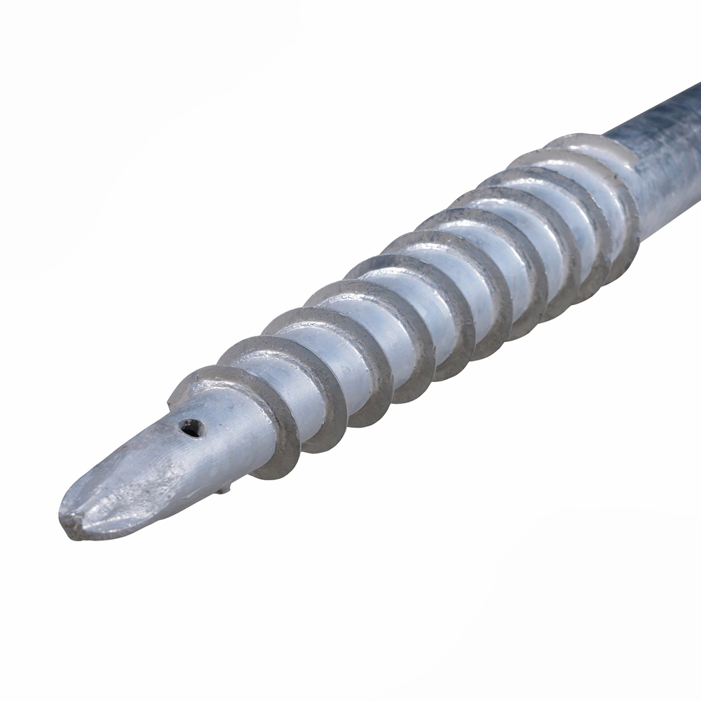 Свая винтовая конусная d76 мм L2000 мм