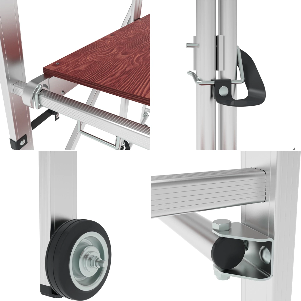 Вышка-тура складная Новая Высота NV2460 1,17x0,56 м рабочая высота 3 м