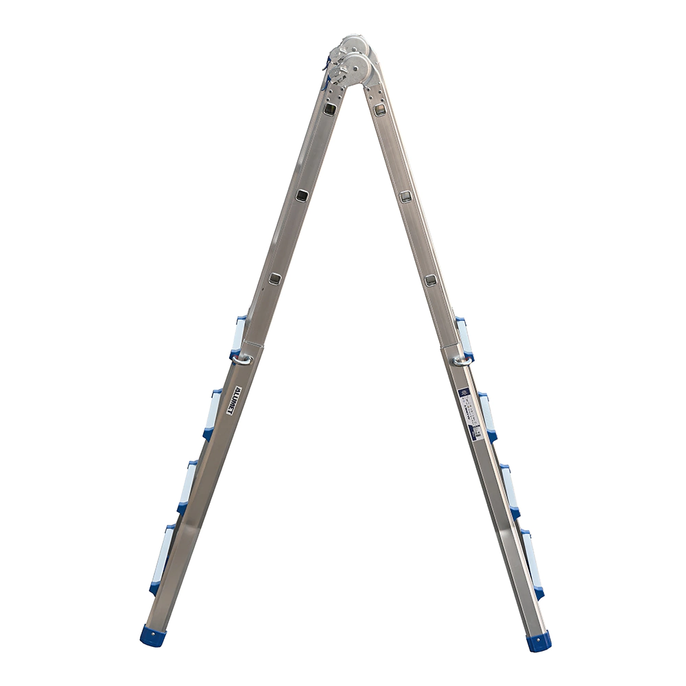 Лестница шарнирная телескопическая 4x4 ступени ALUMET