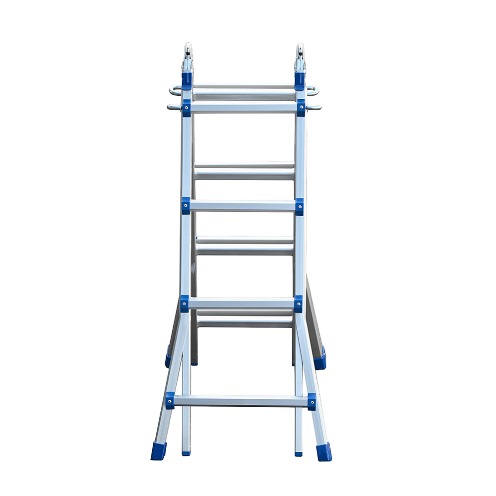 Лестница шарнирная телескопическая 4x4 ступени ALUMET