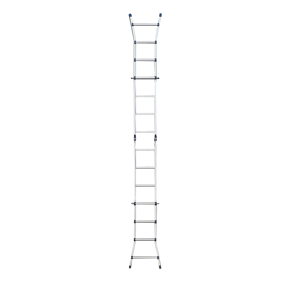 Лестница шарнирная телескопическая 4x4 ступени ALUMET