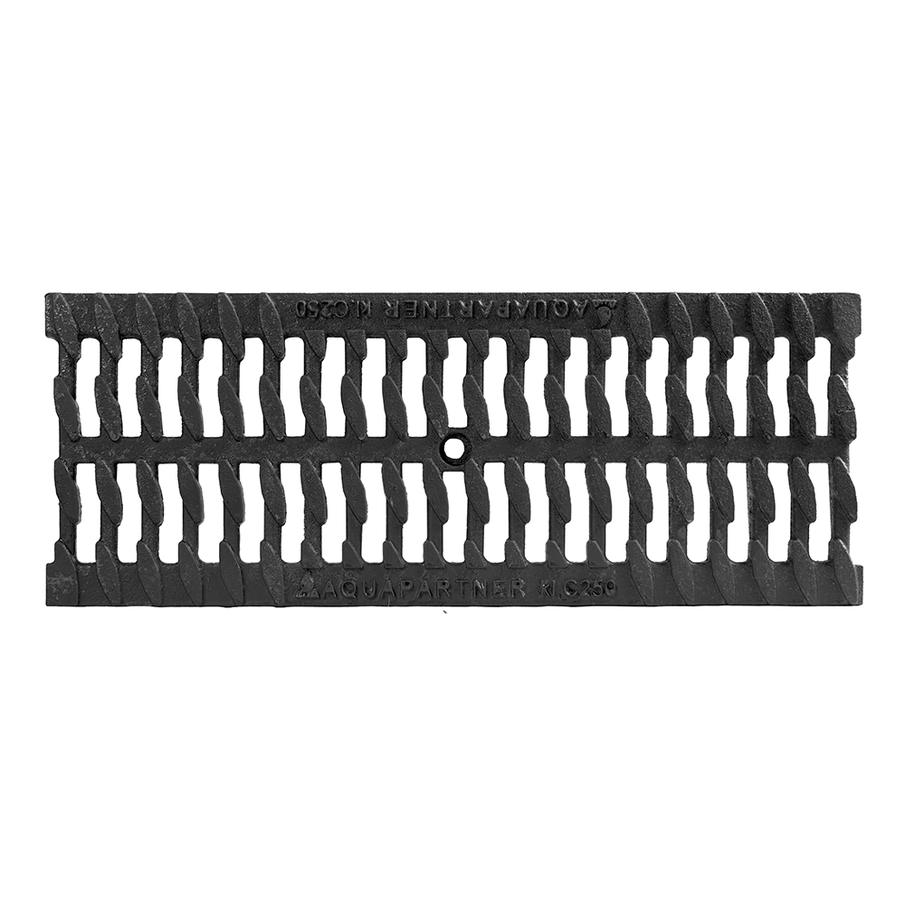 Решетка для лотка Europartner DN150 чугунная ромбы 500 мм