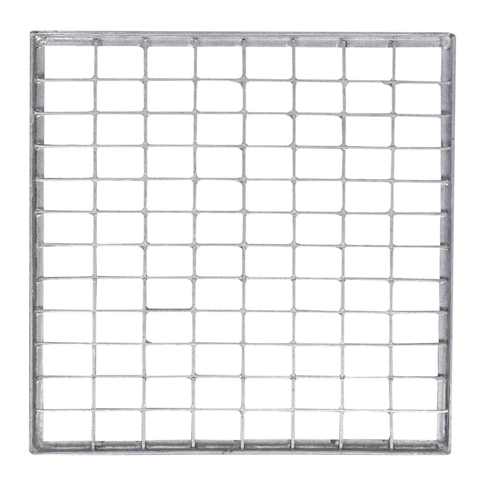 Решетка для дождеприемника Europartner 300x300 мм стальная ячеистая