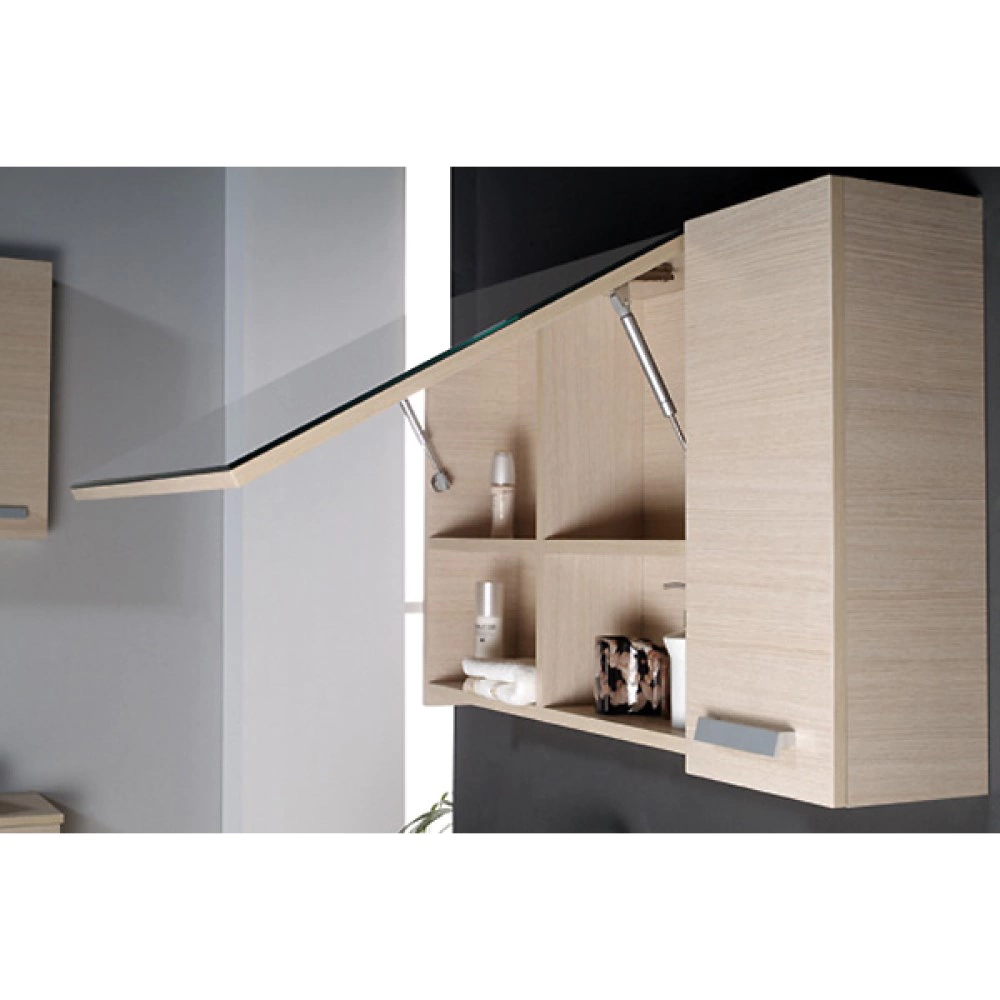 Газовый лифт нагрузка 8 кг серый