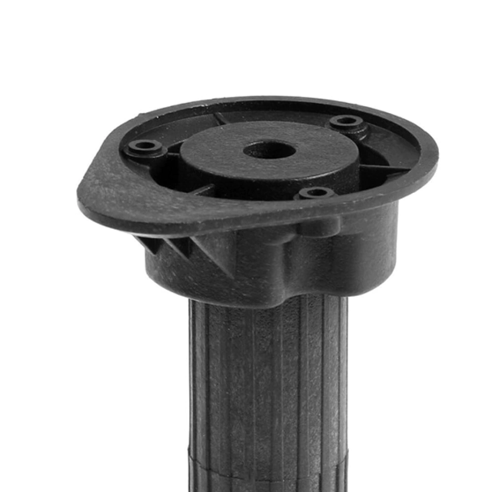 Опора мебельная h150 мм черная