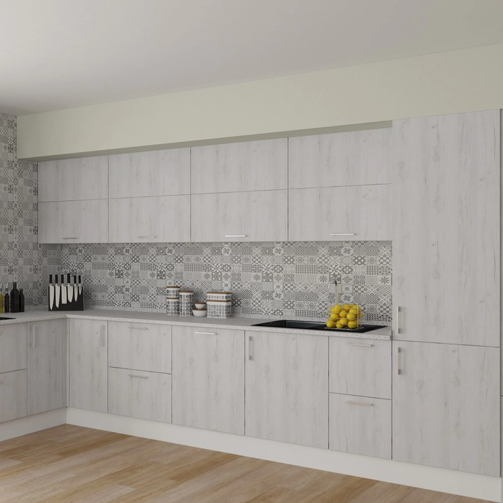 Фасад 916х496 мм Дуб крафт белый