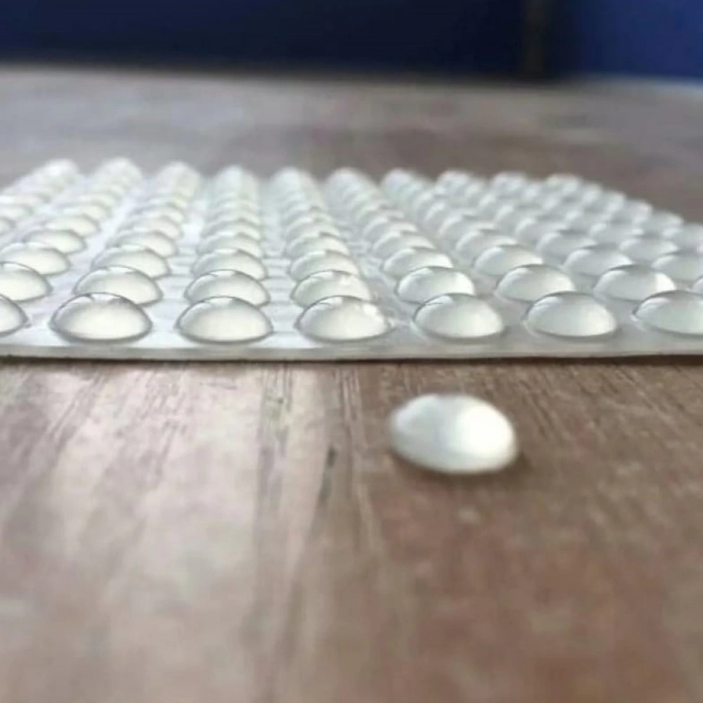 Амортизатор мебельный самоклеящийся FIXBERG d8 мм 50 шт