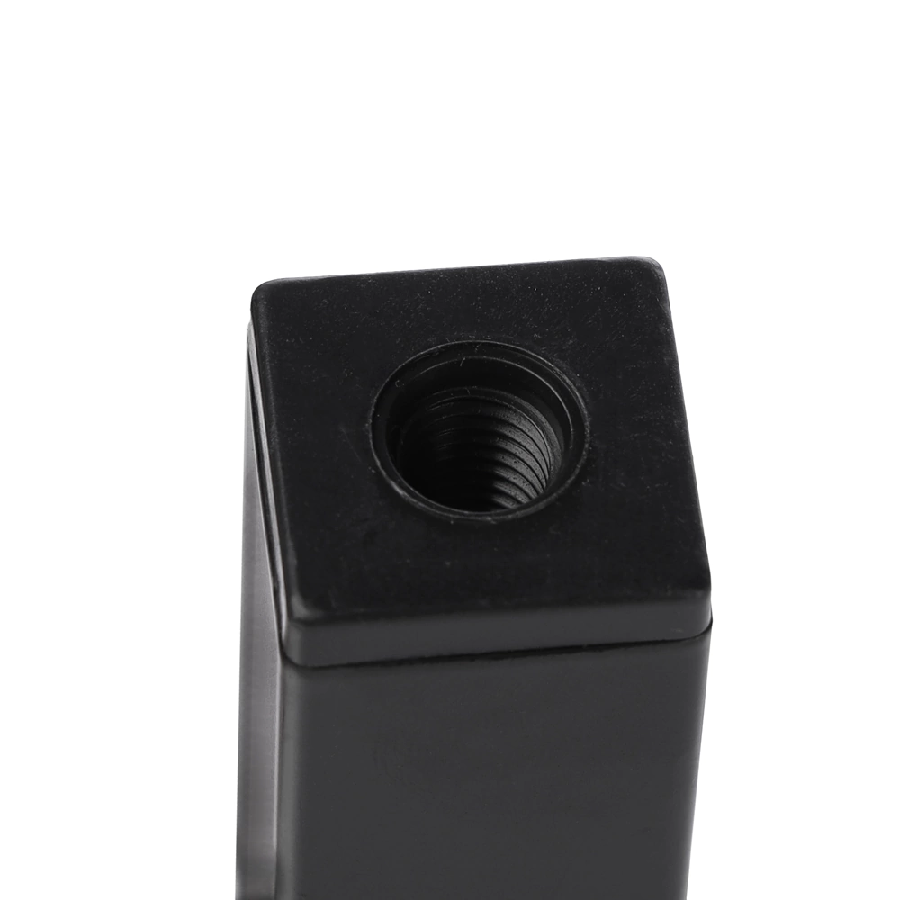 Нога для стола квадратная h200х25х25 мм черная