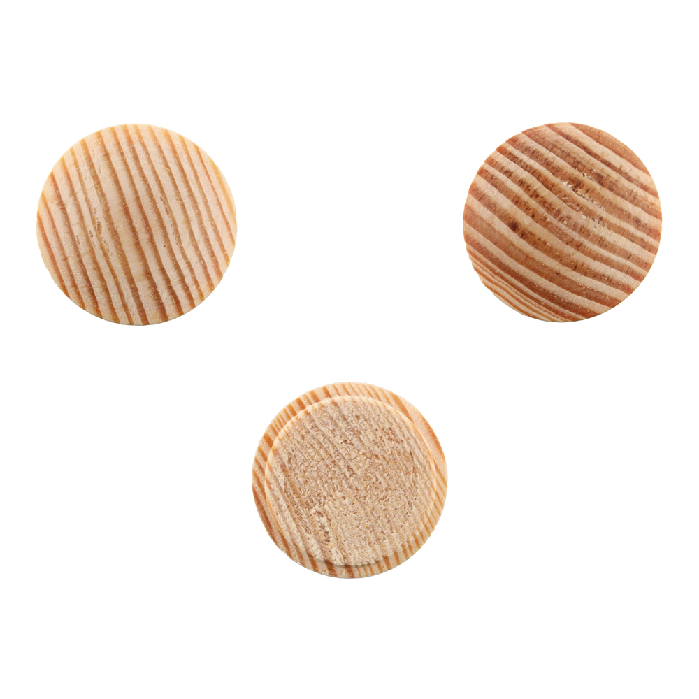 Заглушки деревянные D25 мм сосна 6 шт