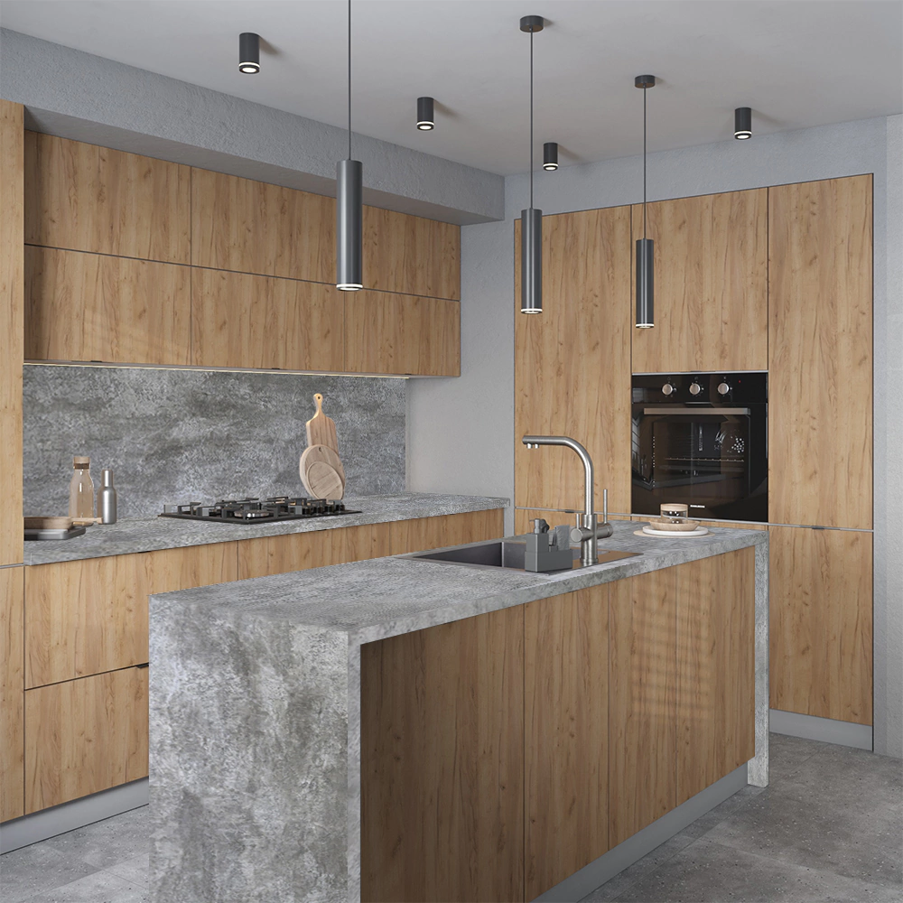 Столешница Цемент 3050х600х38 мм