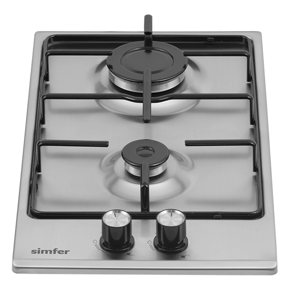 Газовая варочная поверхность нержавеющая сталь 30 см Simfer H30V20M416