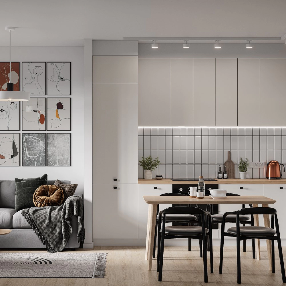 Фасад 916х396 мм Плано фон Милк