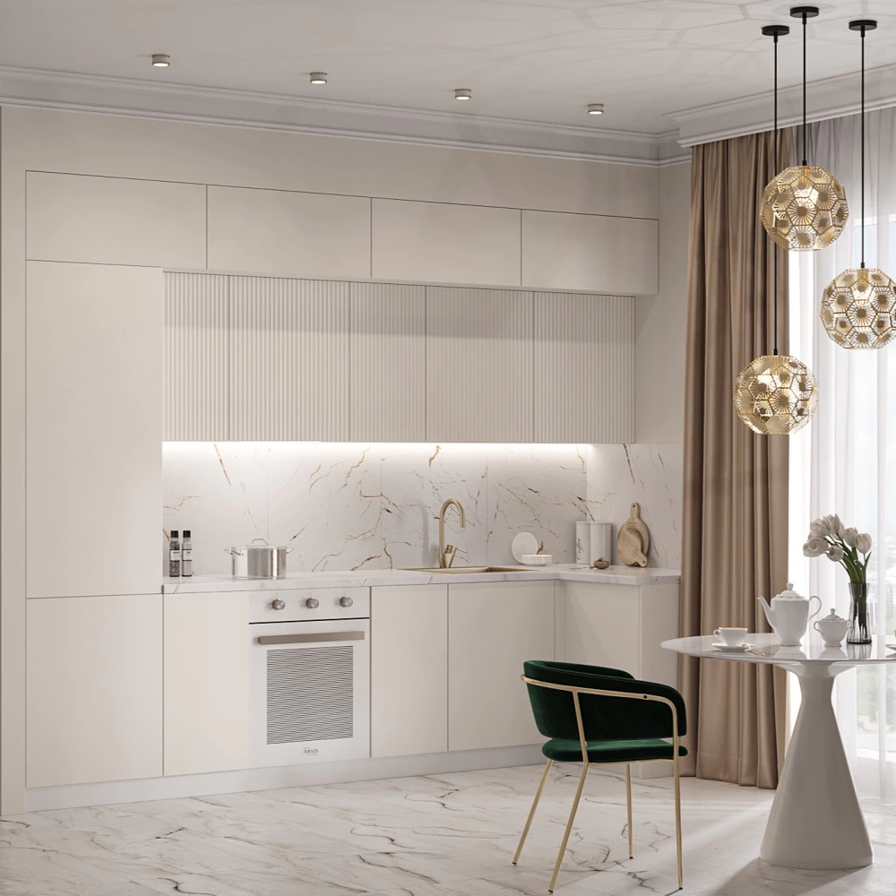 Фасад 1316х596 мм Плано фон Милк