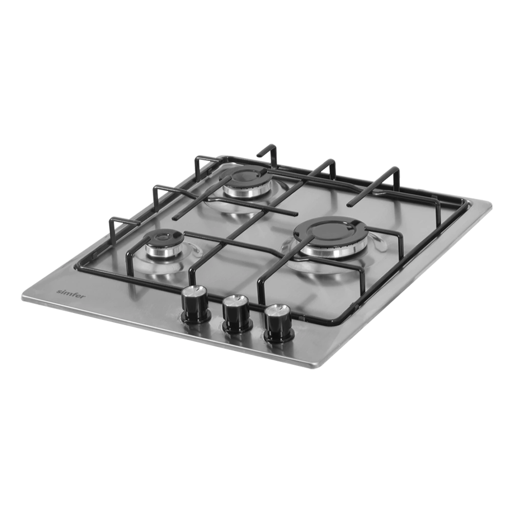 Газовая варочная поверхность нержавеющая сталь 45 см Simfer H45V30M411