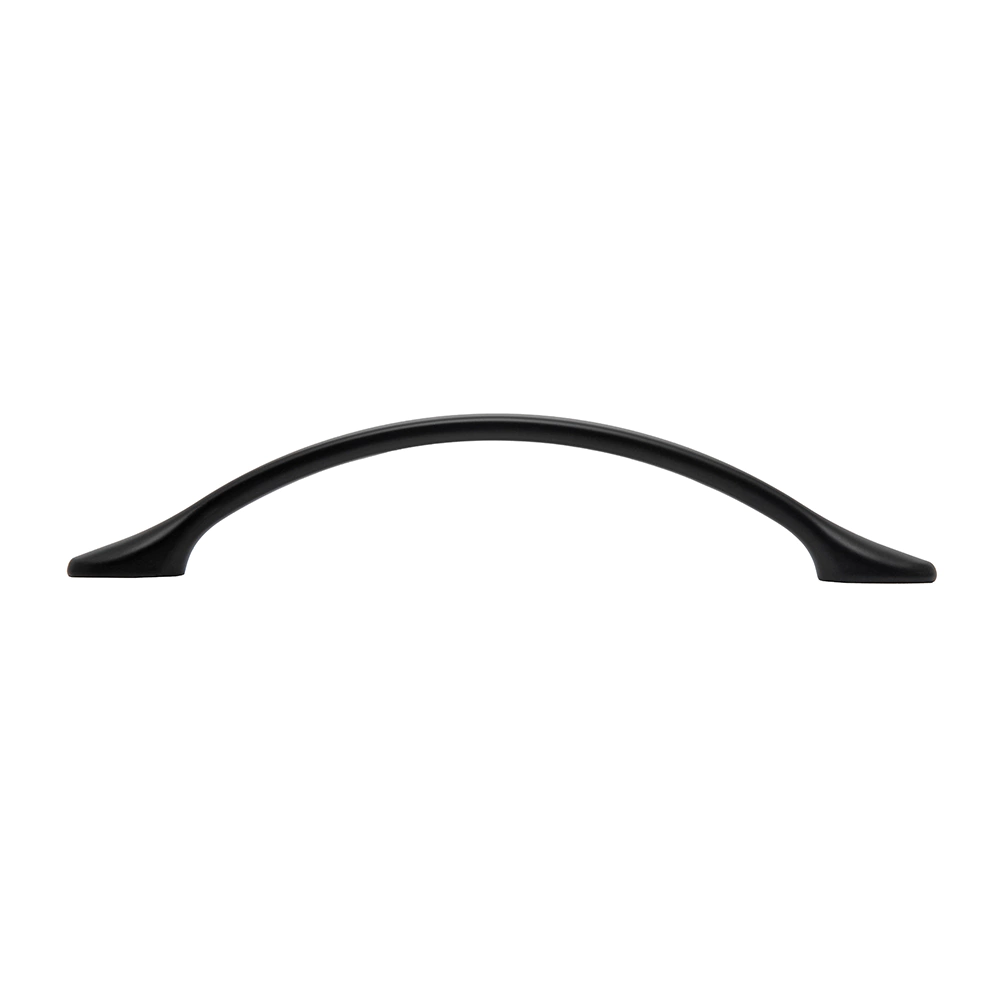 Ручка-скоба мебельная 0060 С=128 мм черная