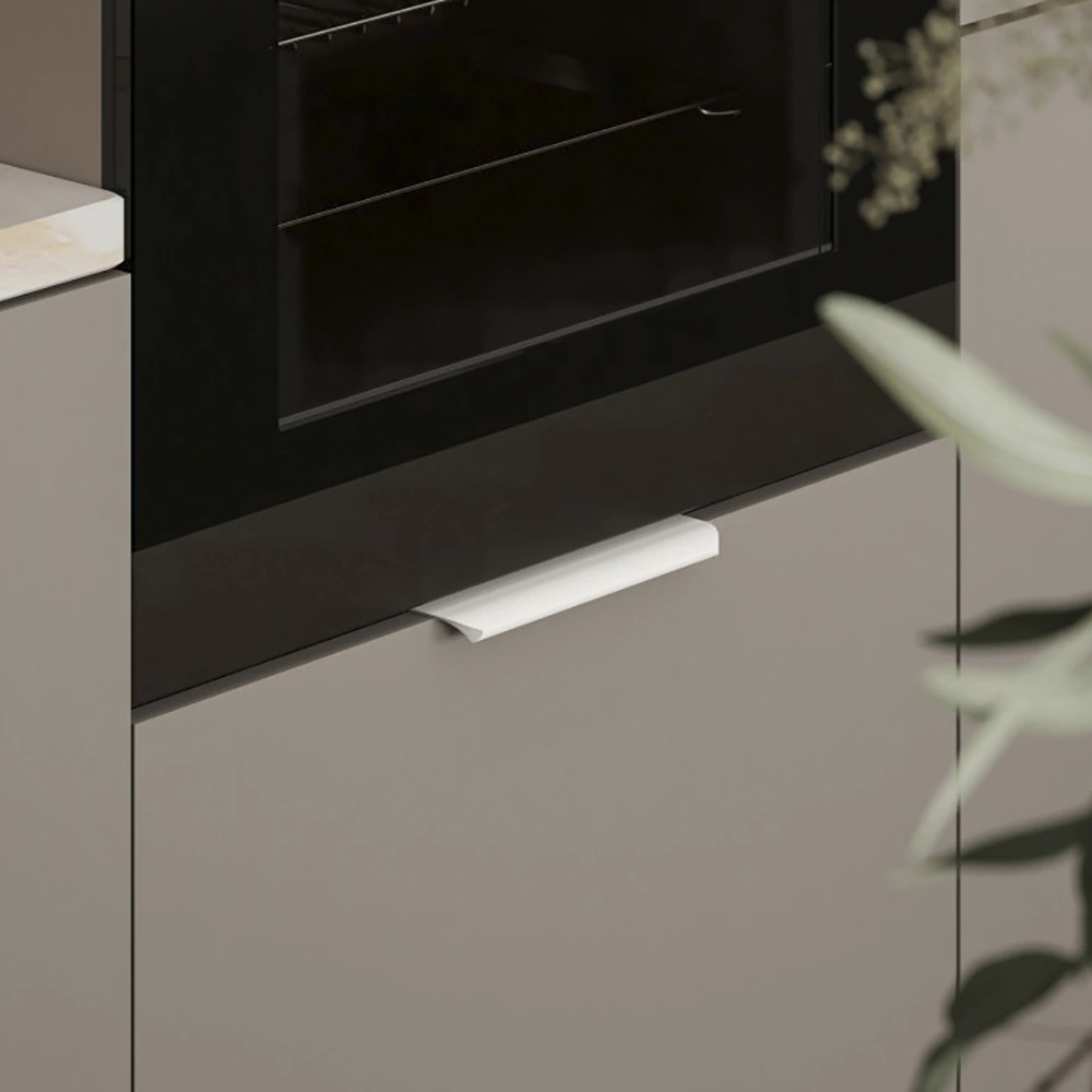 Ручка торцевая мебельная GT HEXA C=32 мм алюминий