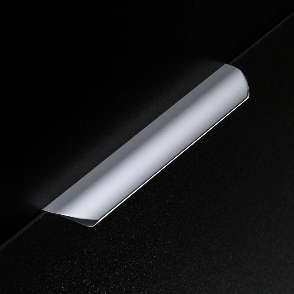 Ручка торцевая мебельная GT HEXA C=192 мм алюминий