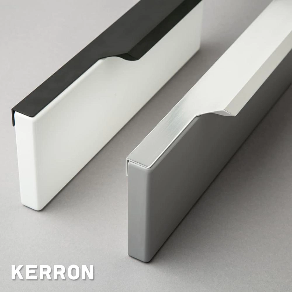 Ручка торцевая мебельная RT-004 C=320 мм L=396 мм матовый хром