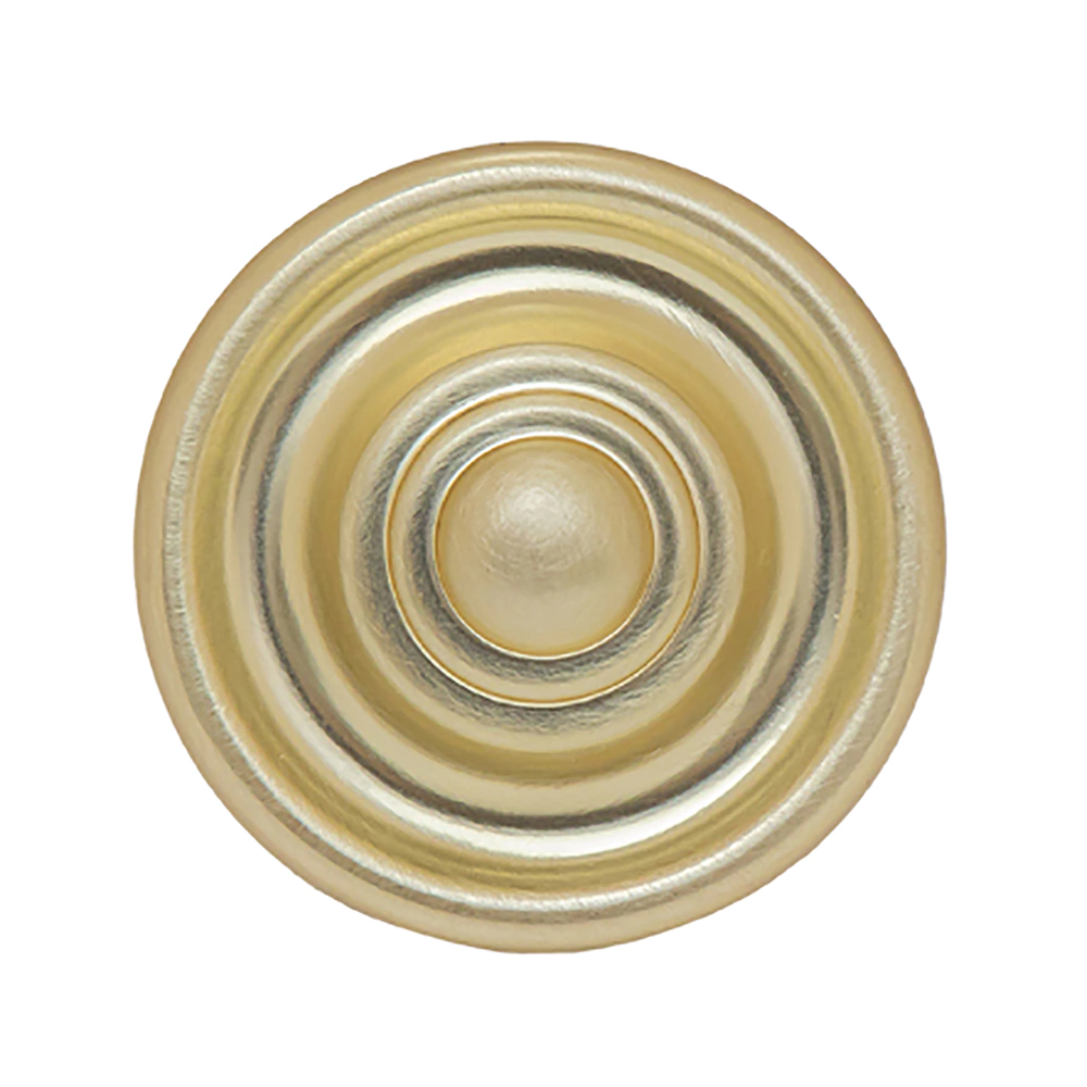 Ручка-кнопка мебельная 0075 матовое золото