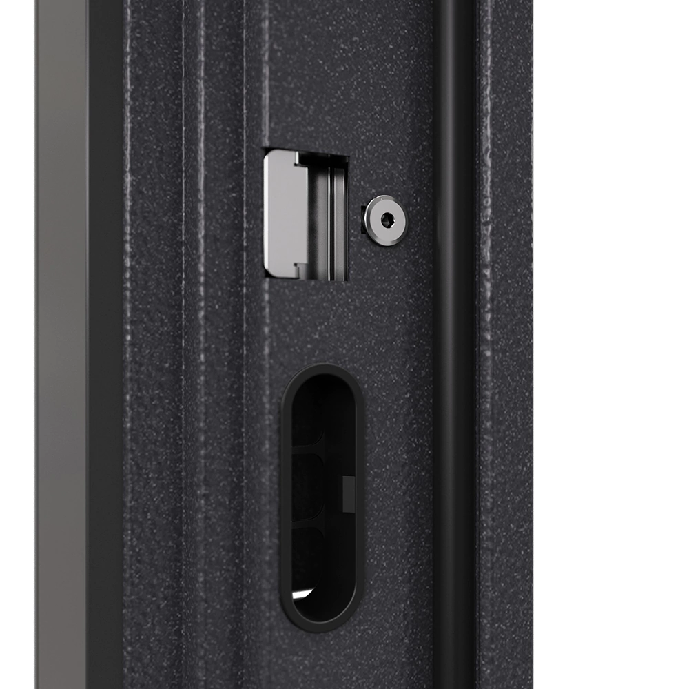 Дверь входная металлическая Пилат Скай Оскуро/КТ белый 2050х950х95 мм левая