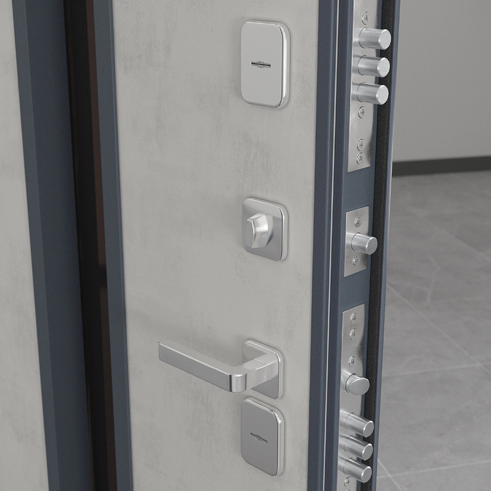 Дверь входная металлическая с терморазрывом Термакс Люми-100 2050х960х102 мм правая