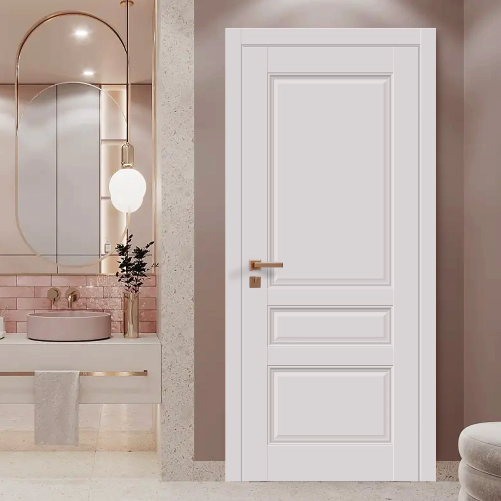 Дверь межкомнатная глухая 2000х800 мм Вилла Эмалит белый