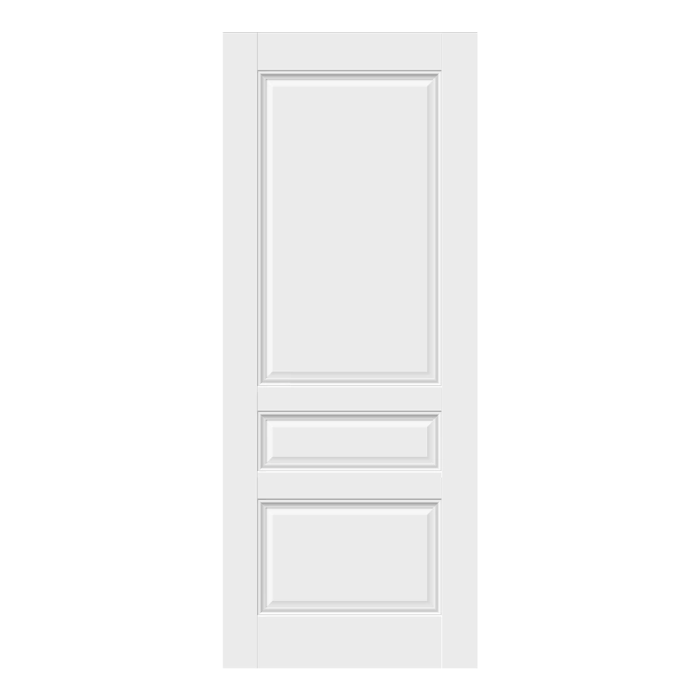 Дверь межкомнатная глухая 2000х800 мм Вилла Эмалит белый