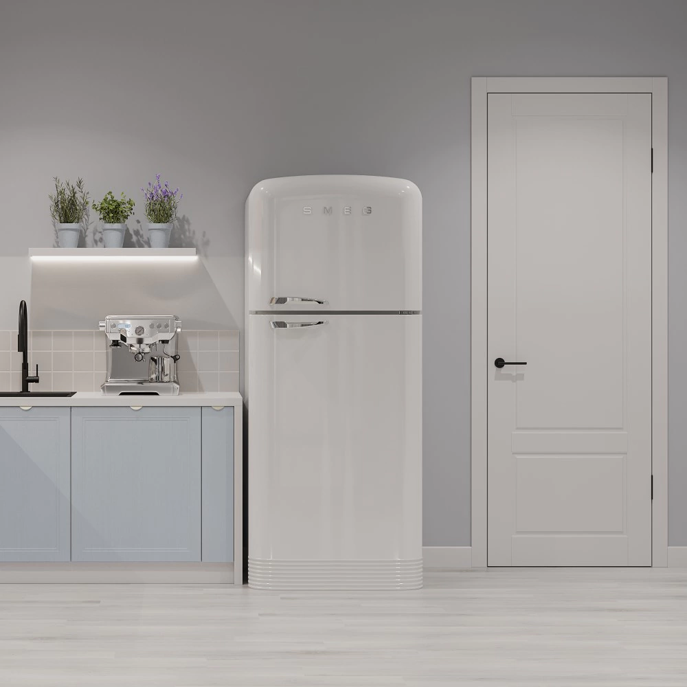 Дверь глухая 2300х800 мм Шеффилд эмаль белая