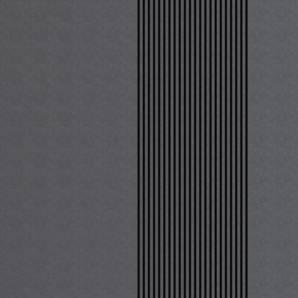 Дверь межкомнатная глухая 2000х600 мм Стиль ПВХ бетон темный