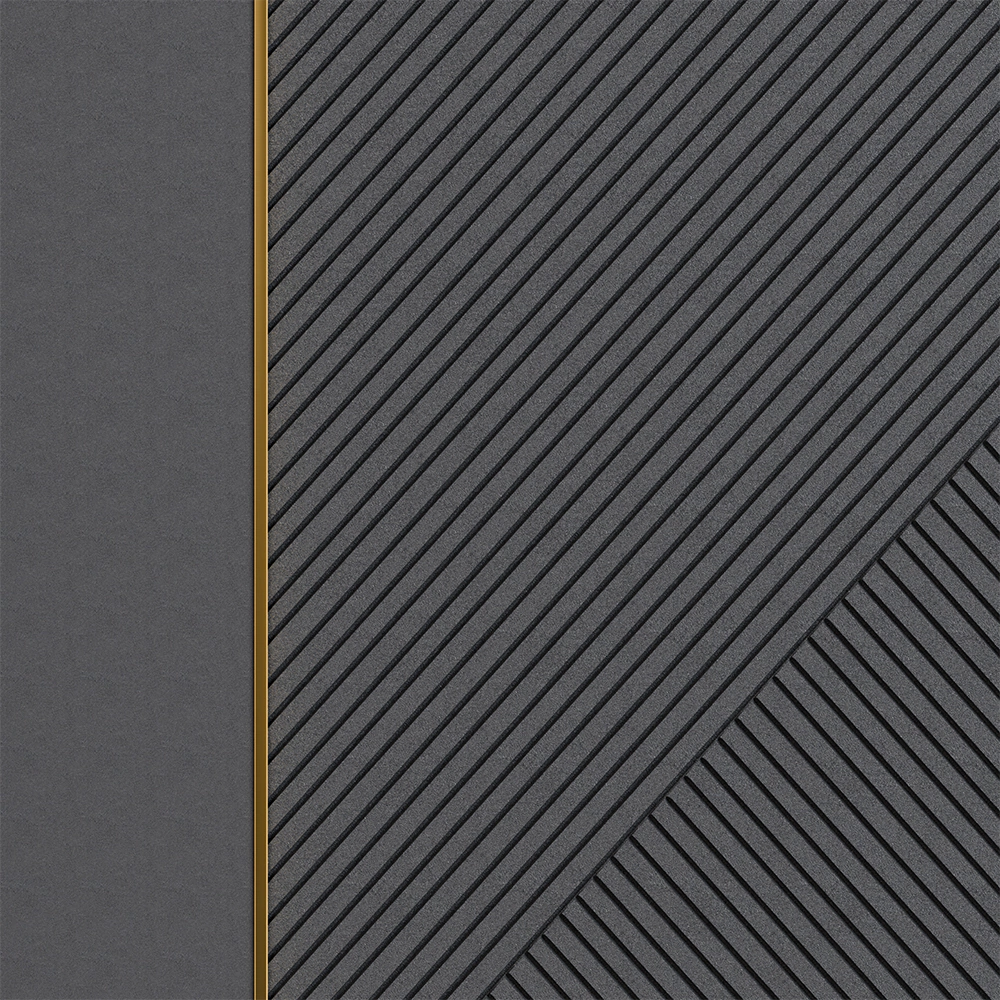 Дверь межкомнатная глухая 2000х800 мм Вива ПВХ бетон темный